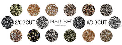 “MATUBO 3CUT – Beads that bring sparkle to your jewelry.”